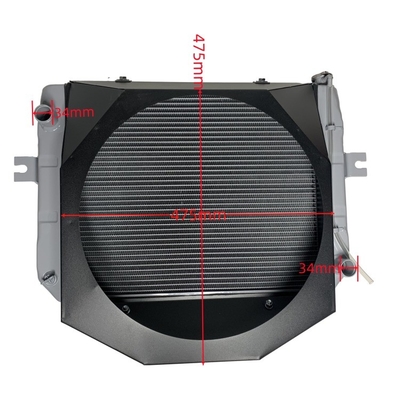 Радиатор 8 кг для HELI CPC30 K9DH2-10201LDF, изготовленный для ремонтных машин